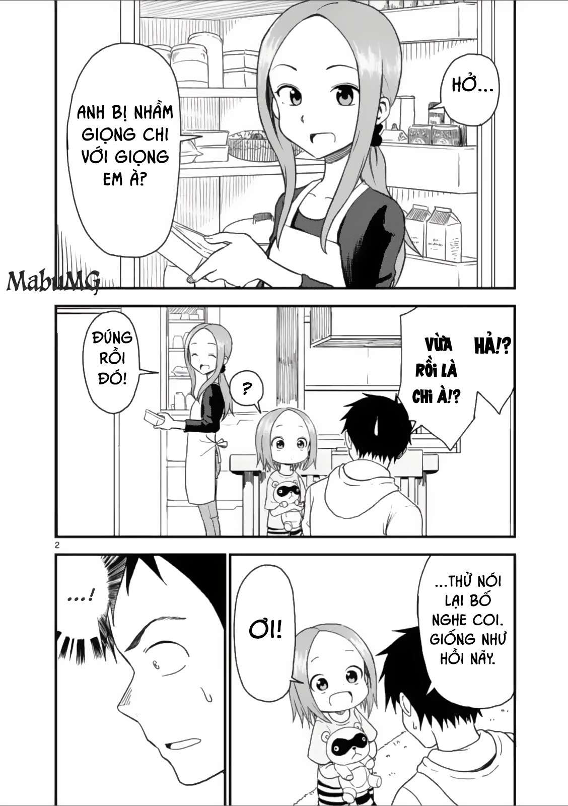 Karakai Jouzu No (Moto) Takagi-San Chapter 36 - Trang 2
