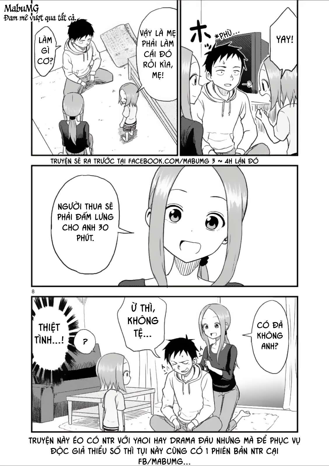 Karakai Jouzu No (Moto) Takagi-San Chapter 37 - Trang 2