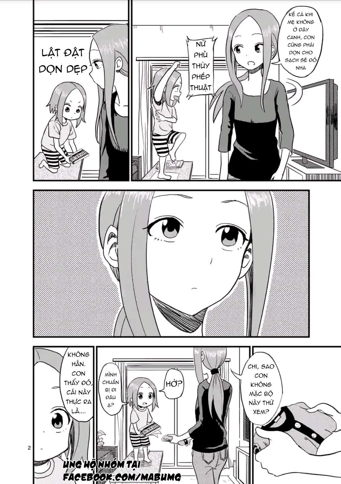 Karakai Jouzu No (Moto) Takagi-San Chapter 4 - Trang 2