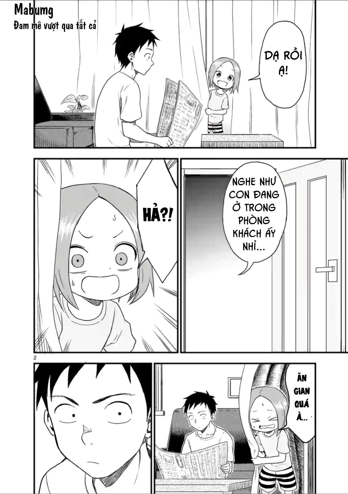 Karakai Jouzu No (Moto) Takagi-San Chapter 41 - Trang 2