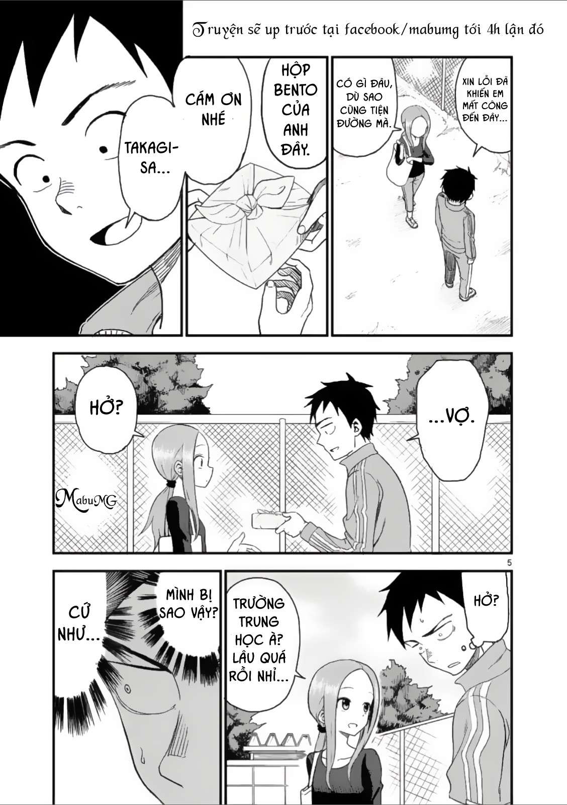 Karakai Jouzu No (Moto) Takagi-San Chapter 42 - Trang 2