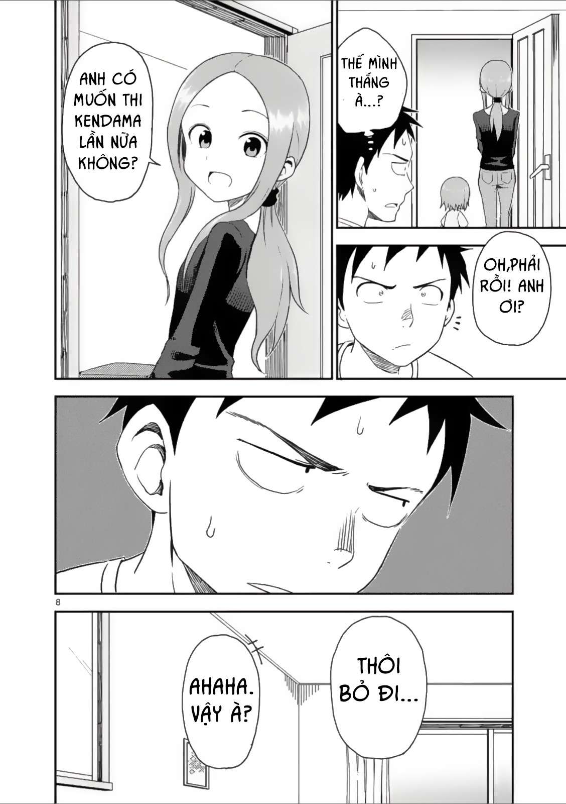 Karakai Jouzu No (Moto) Takagi-San Chapter 45 - Trang 2