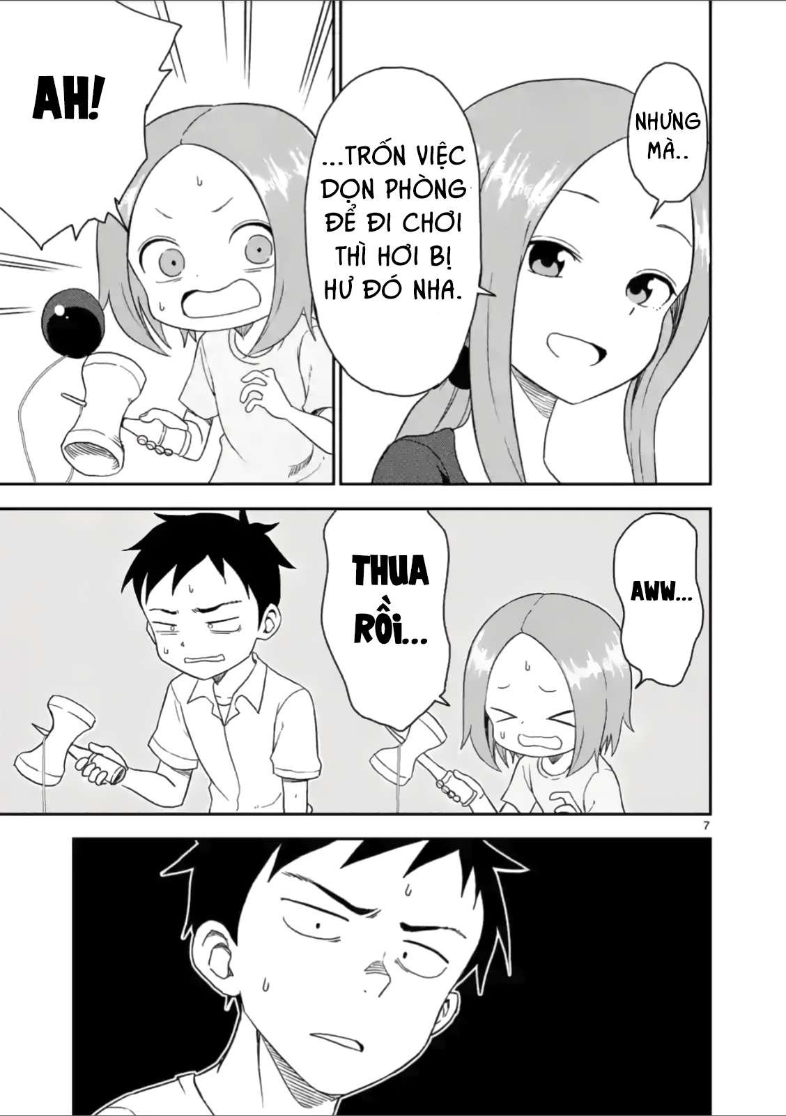 Karakai Jouzu No (Moto) Takagi-San Chapter 45 - Trang 2