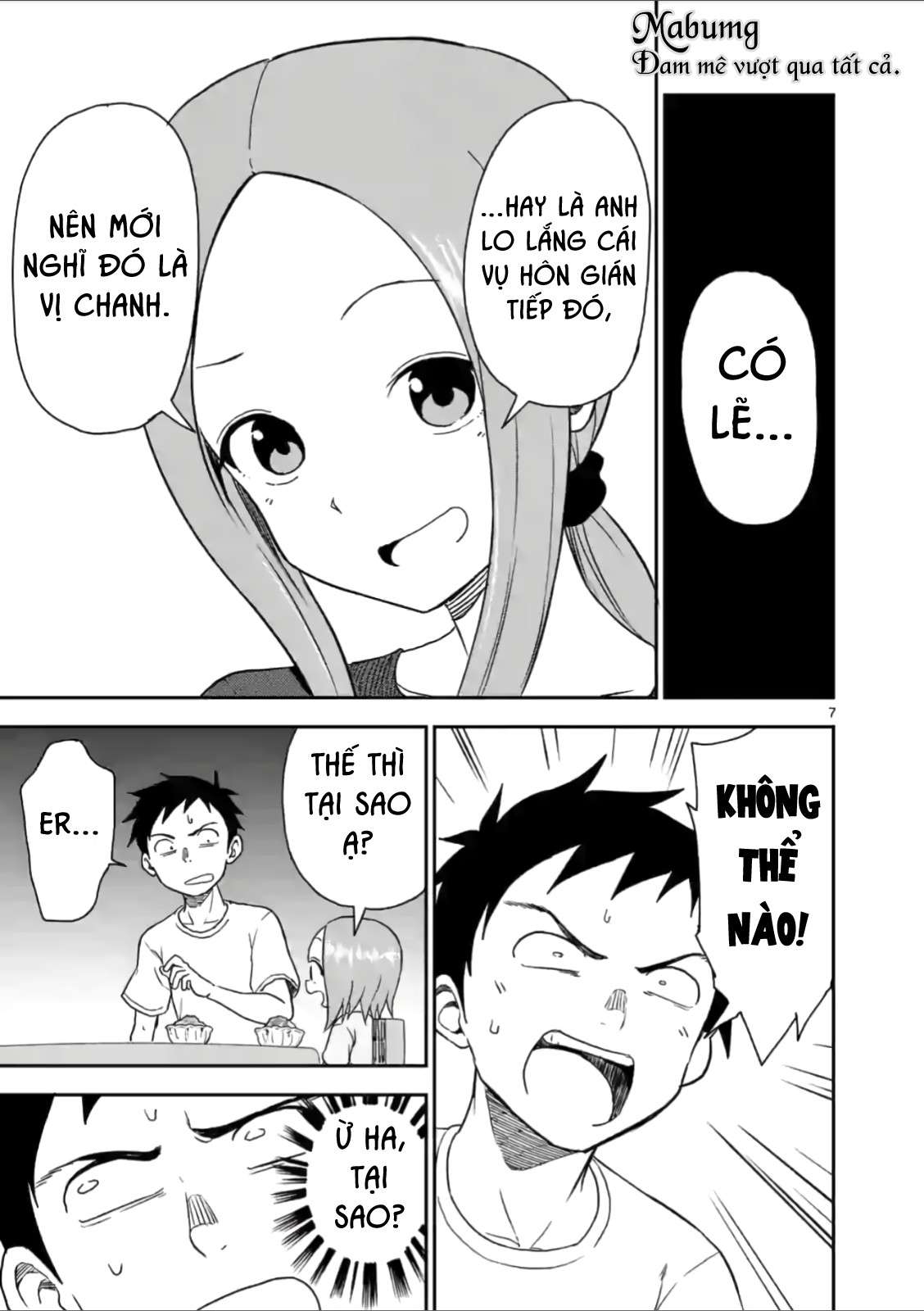 Karakai Jouzu No (Moto) Takagi-San Chapter 47 - Trang 2