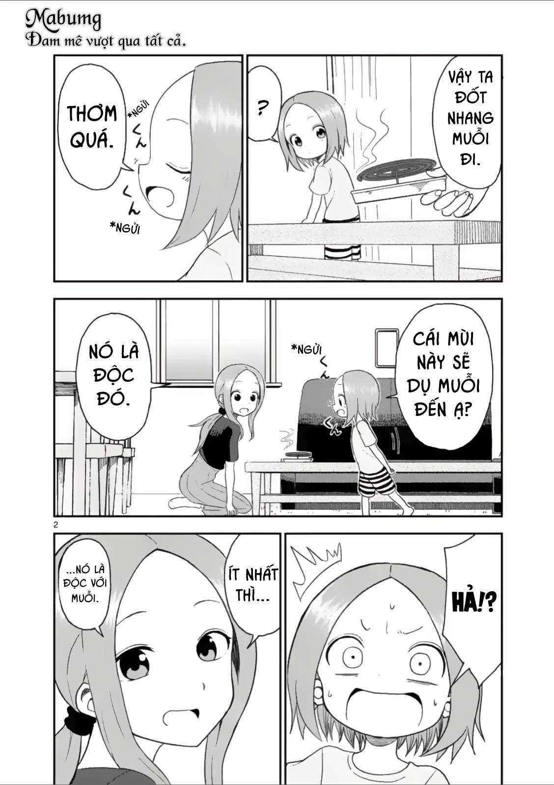 Karakai Jouzu No (Moto) Takagi-San Chapter 50 - Trang 2