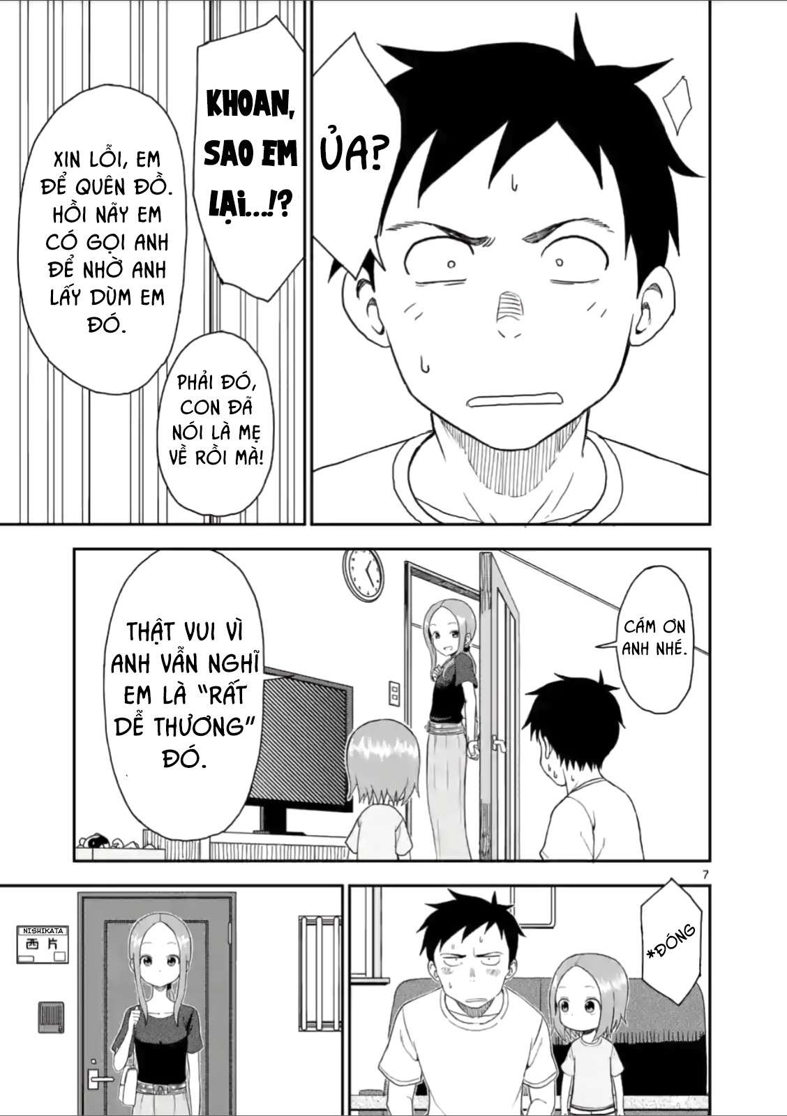 Karakai Jouzu No (Moto) Takagi-San Chapter 52 - Trang 2