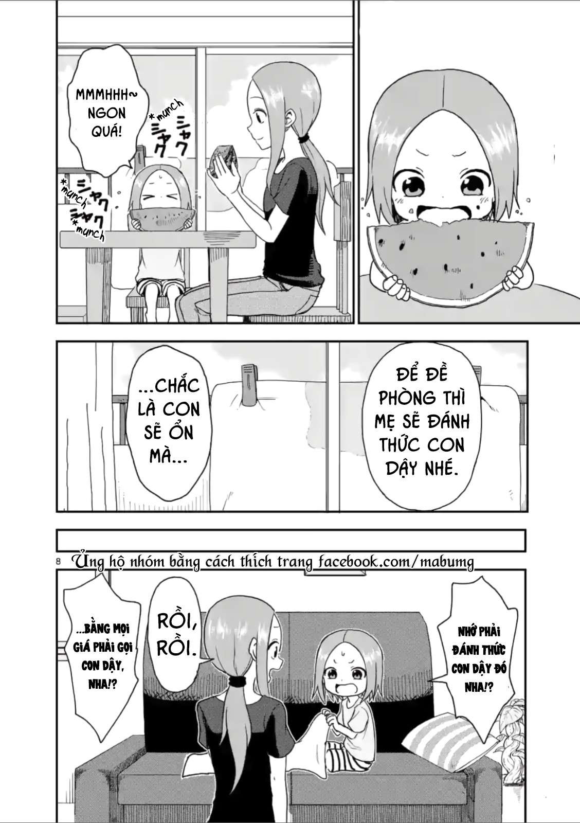 Karakai Jouzu No (Moto) Takagi-San Chapter 55 - Trang 2