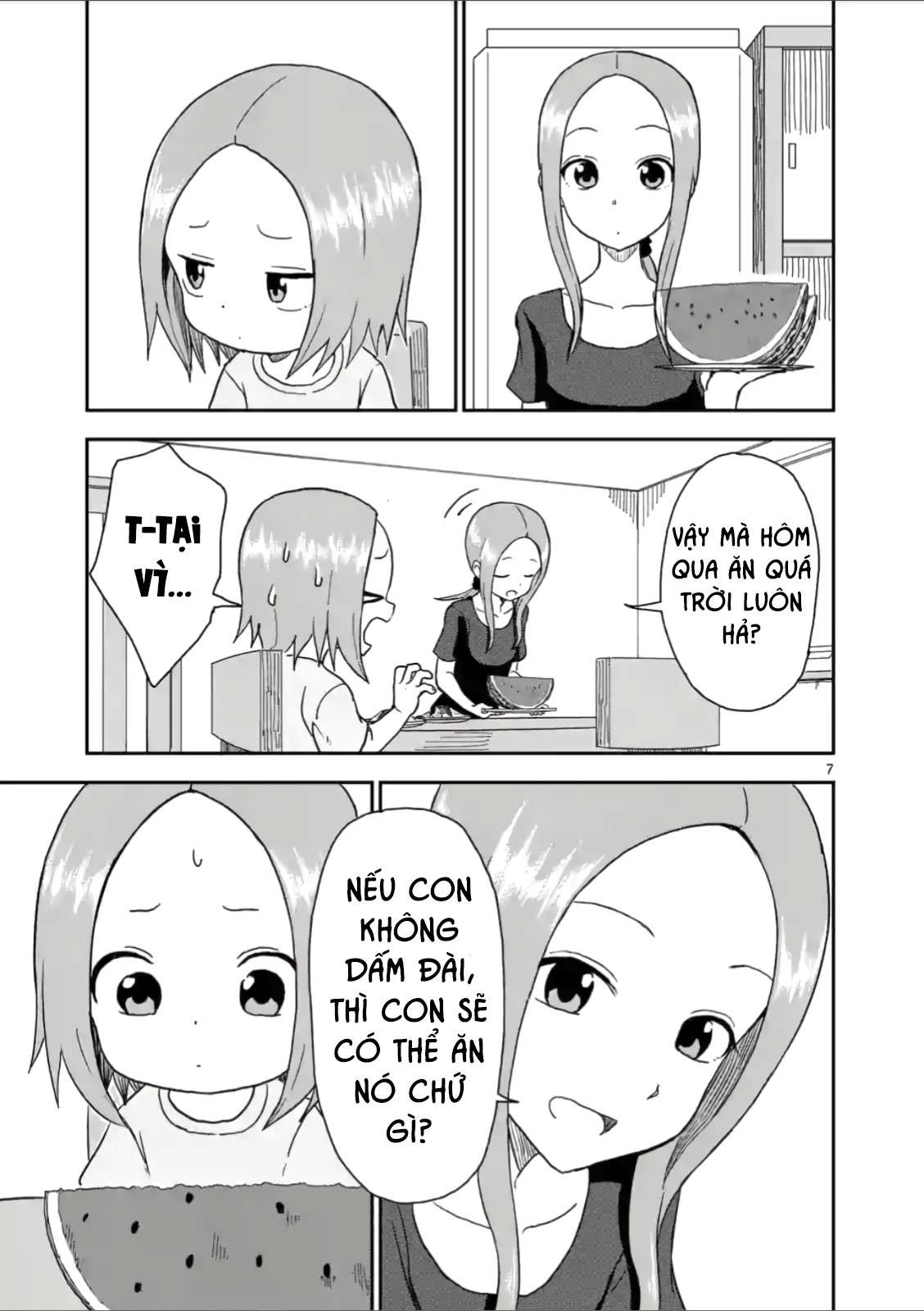 Karakai Jouzu No (Moto) Takagi-San Chapter 55 - Trang 2