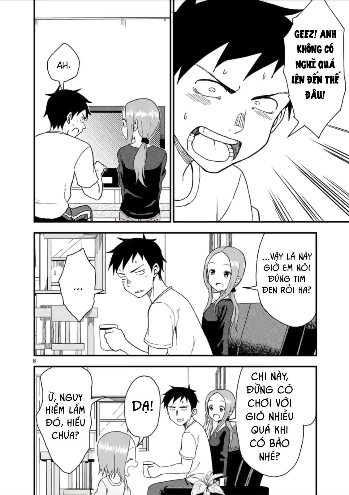 Karakai Jouzu No (Moto) Takagi-San Chapter 58 - Trang 2