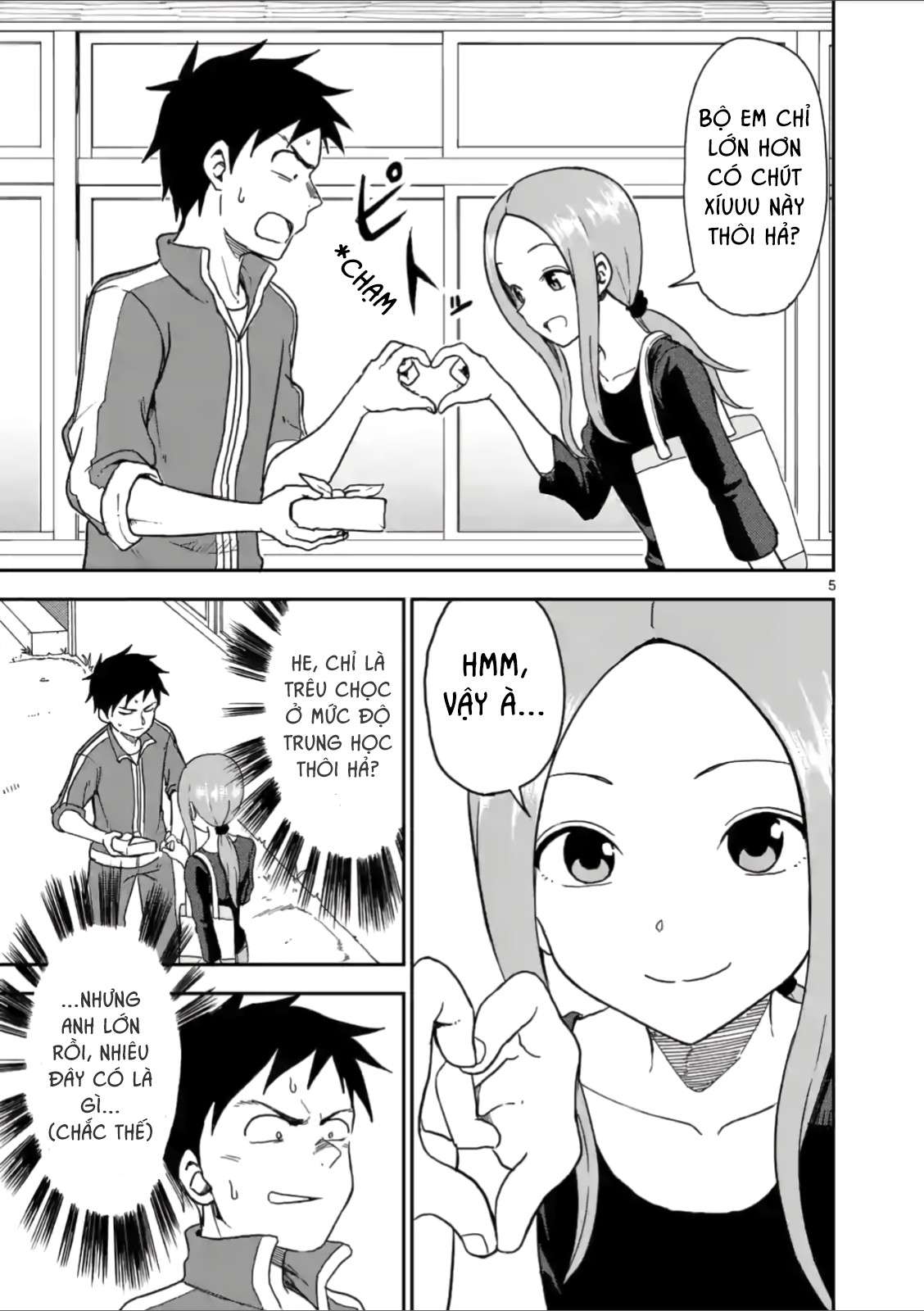 Karakai Jouzu No (Moto) Takagi-San Chapter 60 - Trang 2