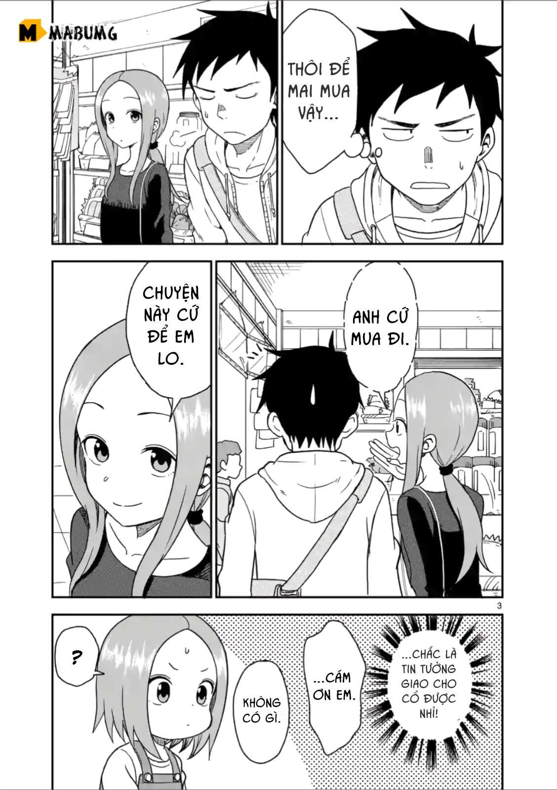 Karakai Jouzu No (Moto) Takagi-San Chapter 61 - Trang 2