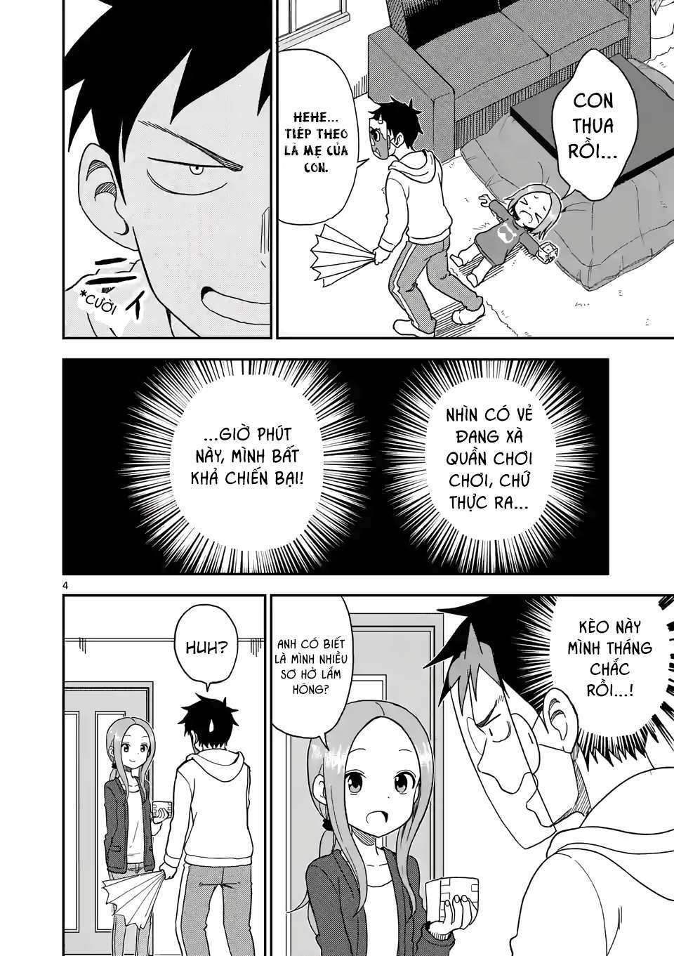 Karakai Jouzu No (Moto) Takagi-San Chapter 74 - Trang 2