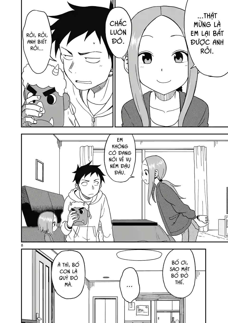 Karakai Jouzu No (Moto) Takagi-San Chapter 74 - Trang 2