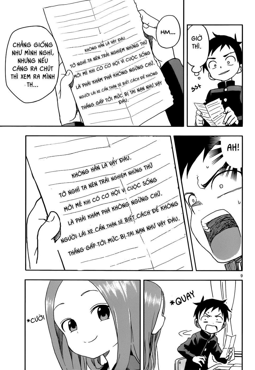 Karakai Jouzu No (Moto) Takagi-San Chapter 84 - Trang 2
