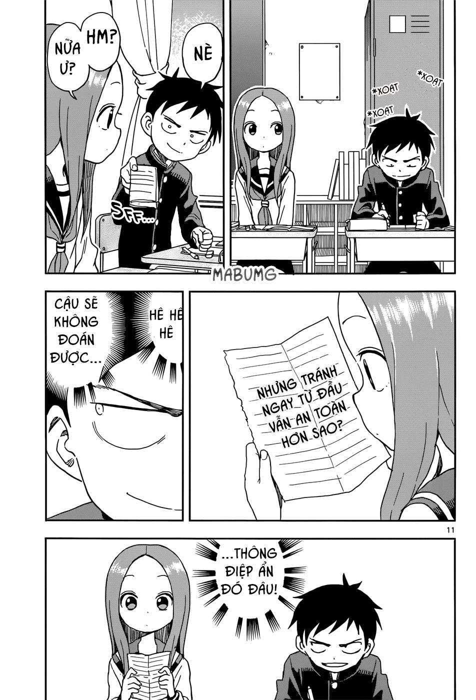 Karakai Jouzu No (Moto) Takagi-San Chapter 84 - Trang 2