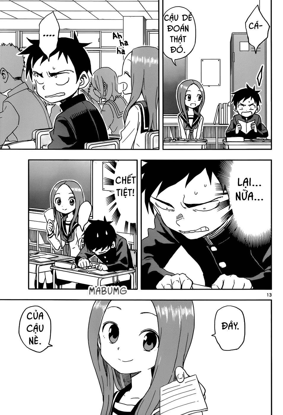 Karakai Jouzu No (Moto) Takagi-San Chapter 84 - Trang 2