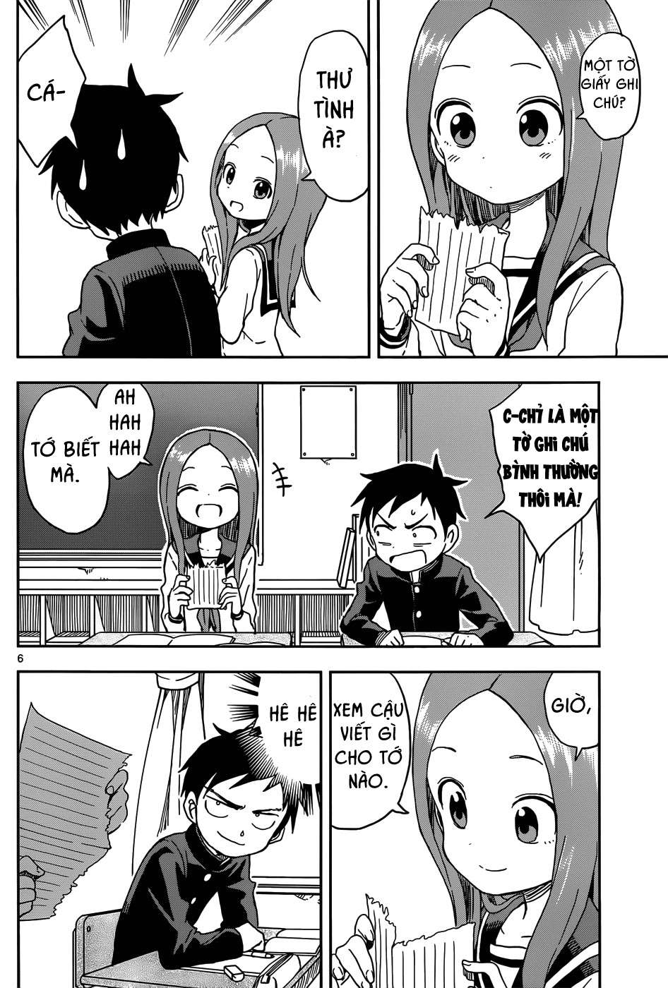 Karakai Jouzu No (Moto) Takagi-San Chapter 84 - Trang 2