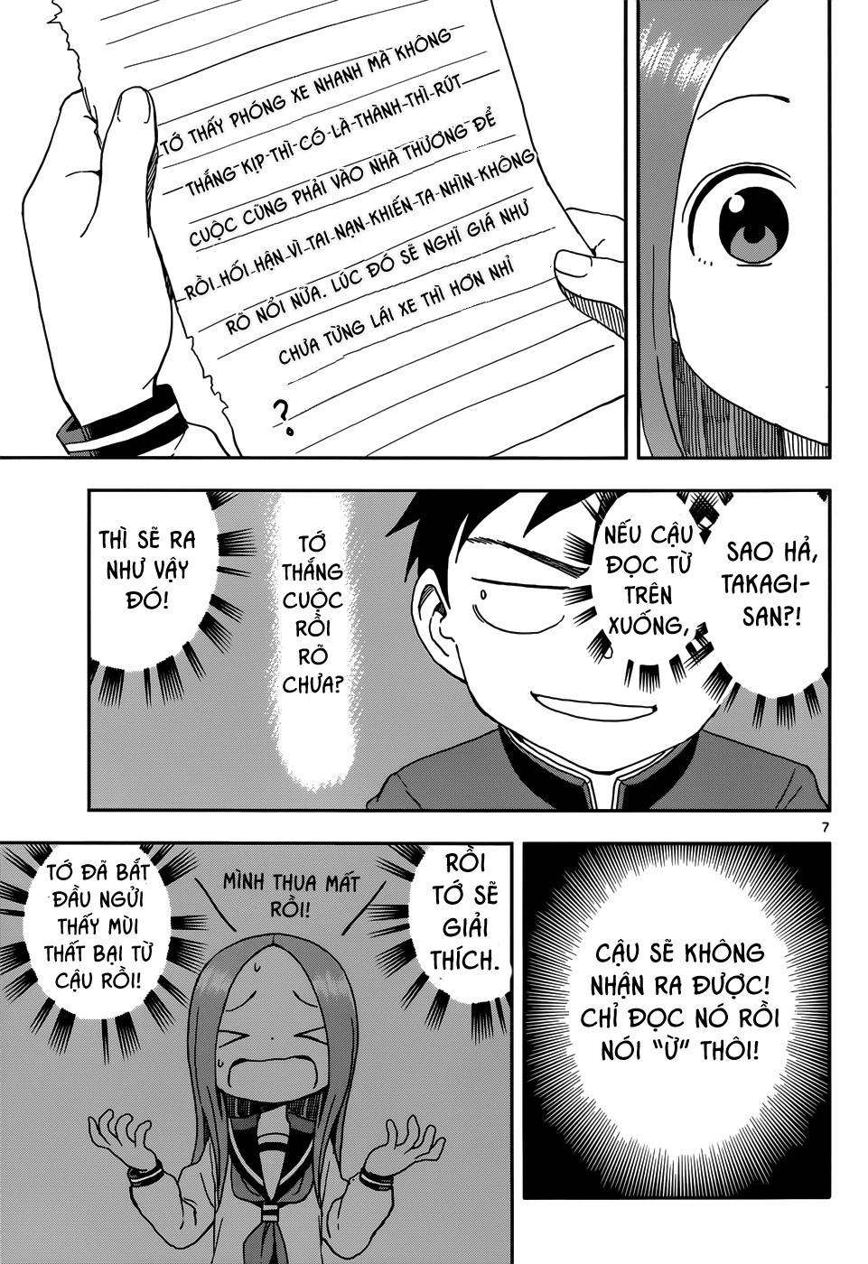 Karakai Jouzu No (Moto) Takagi-San Chapter 84 - Trang 2
