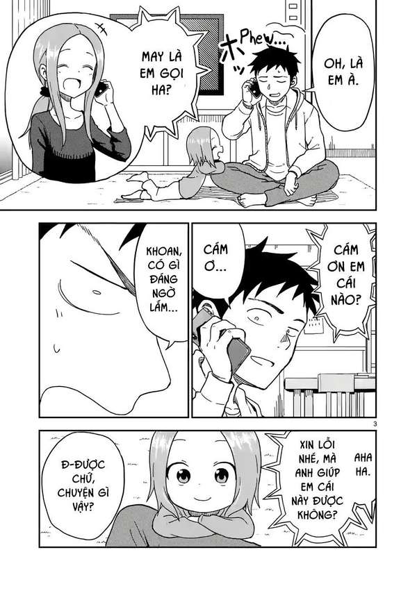 Karakai Jouzu No (Moto) Takagi-San Chapter 86 - Trang 2