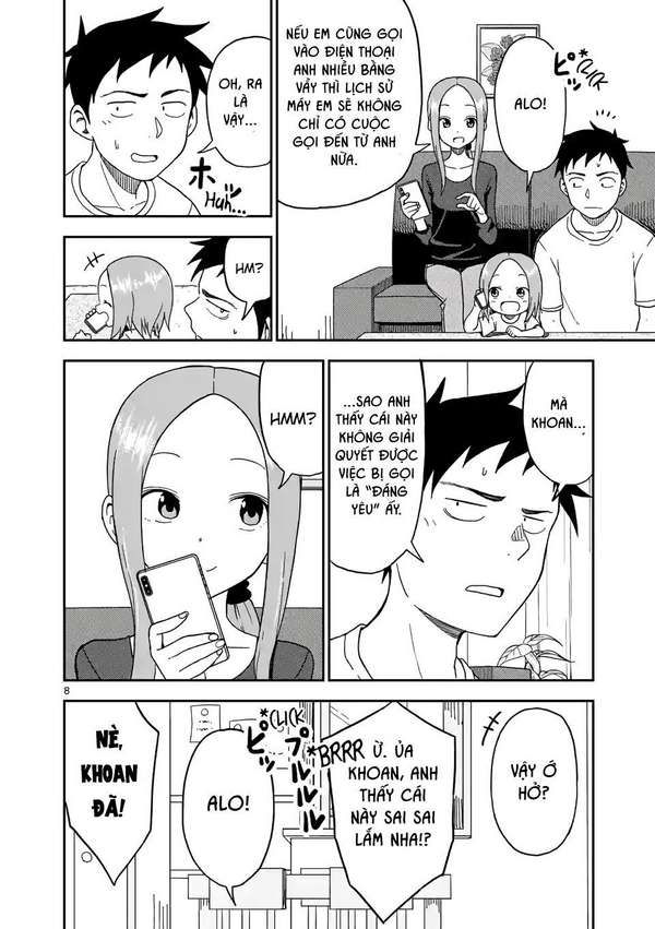 Karakai Jouzu No (Moto) Takagi-San Chapter 86 - Trang 2
