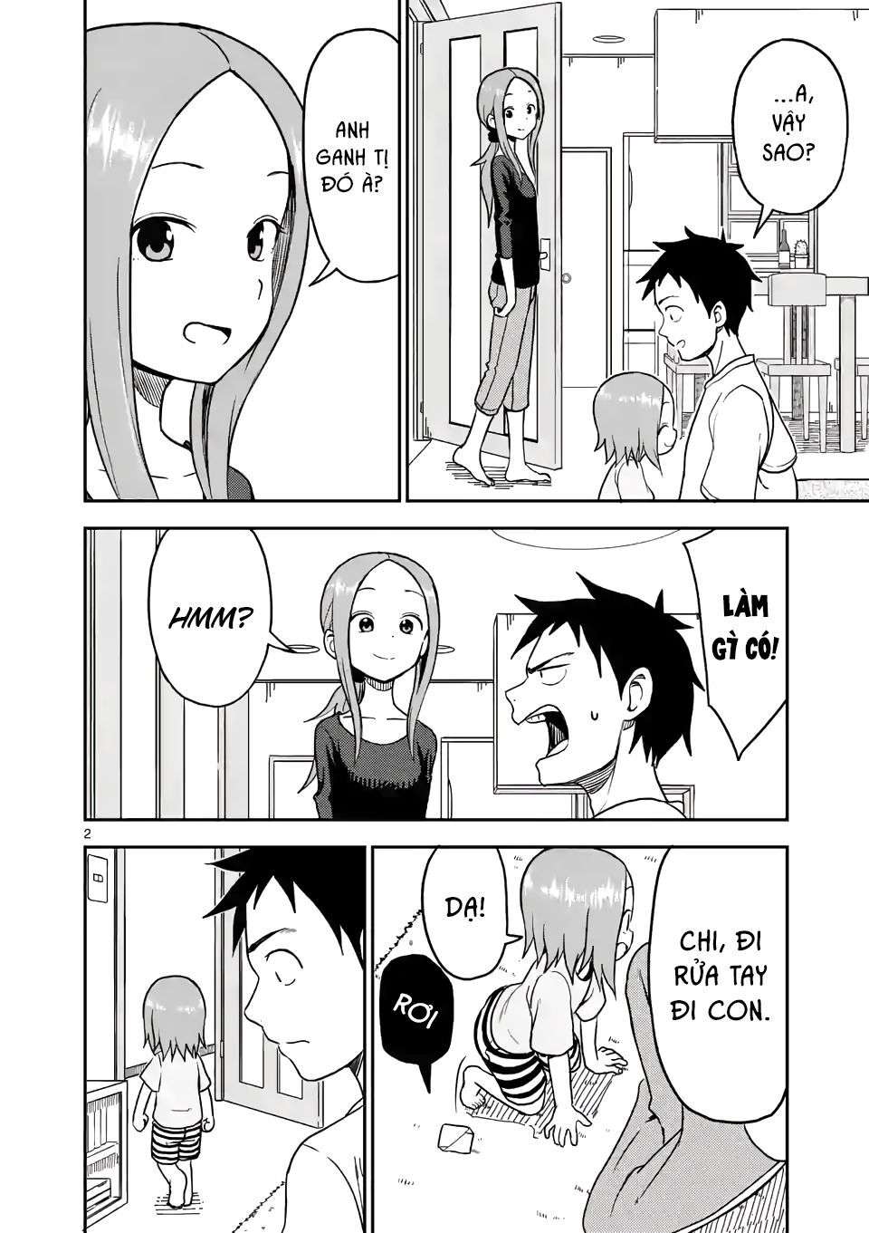 Karakai Jouzu No (Moto) Takagi-San Chapter 91 - Trang 2