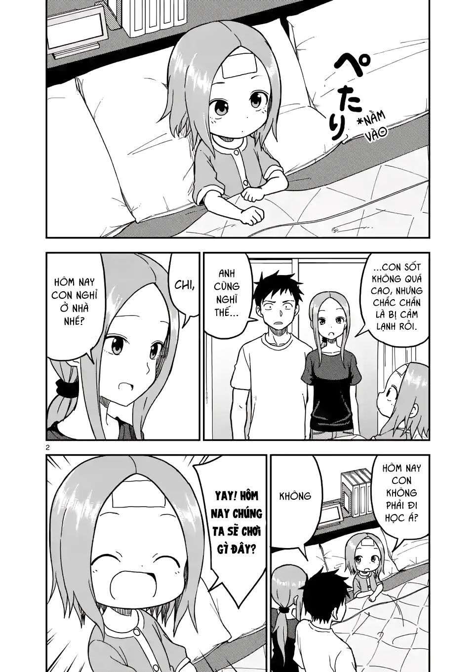 Karakai Jouzu No (Moto) Takagi-San Chapter 94 - Trang 2