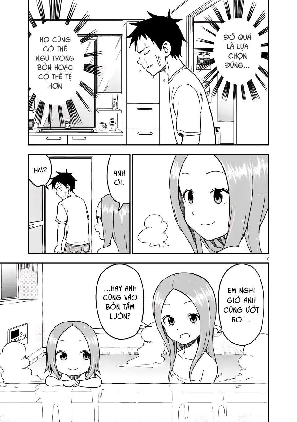 Karakai Jouzu No (Moto) Takagi-San Chapter 95 - Trang 2