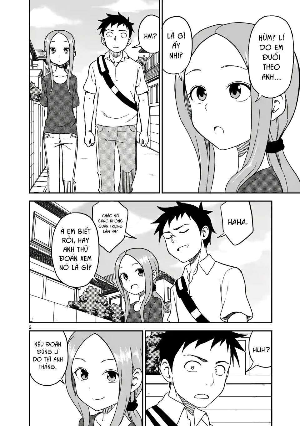 Karakai Jouzu No (Moto) Takagi-San Chapter 99 - Trang 2