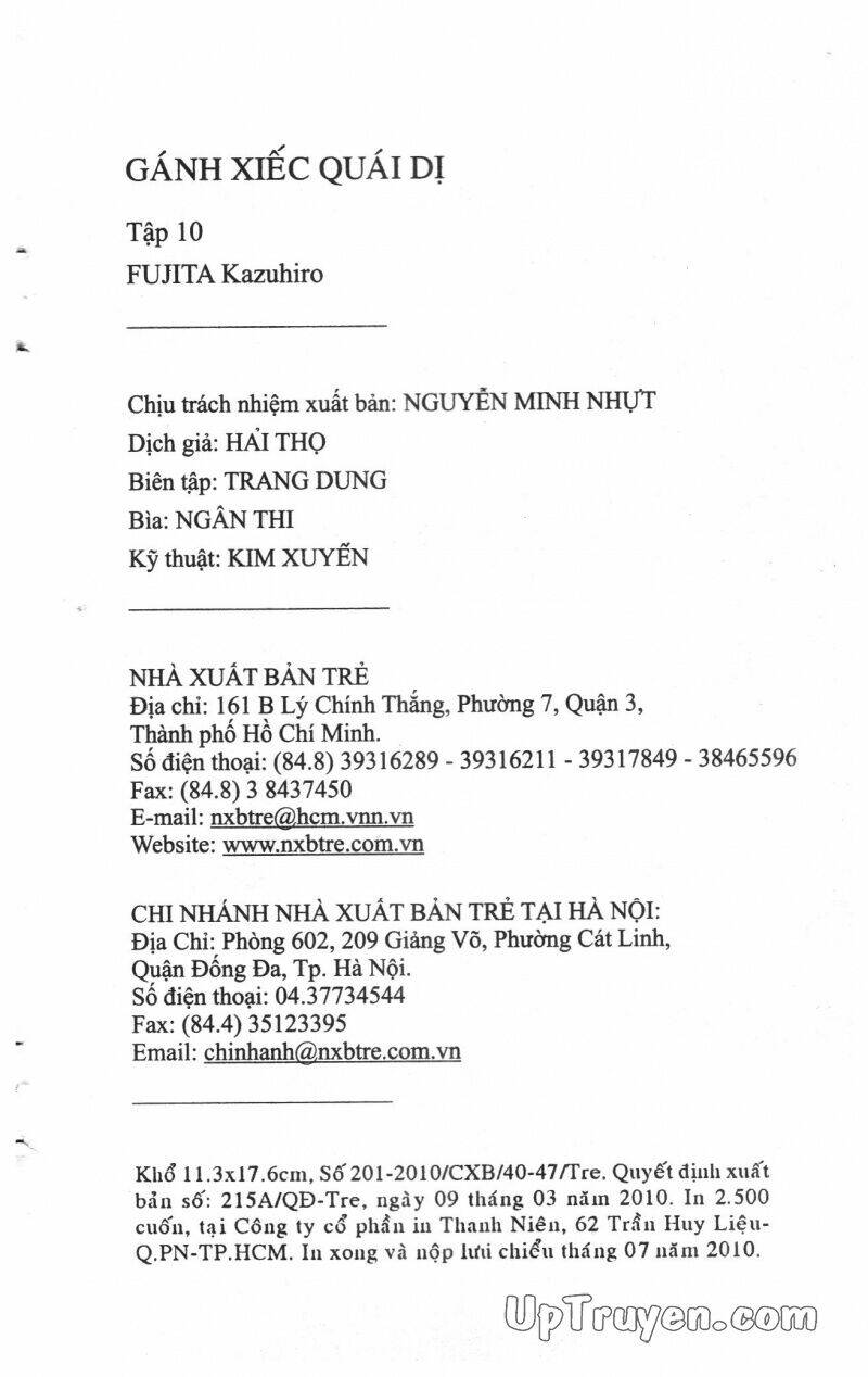 Karakuri Circus – Gánh Xiếc Quái Dị Chapter 10 - Trang 2