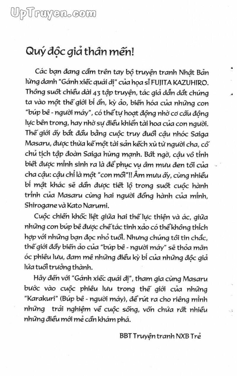 Karakuri Circus – Gánh Xiếc Quái Dị Chapter 10 - Trang 2