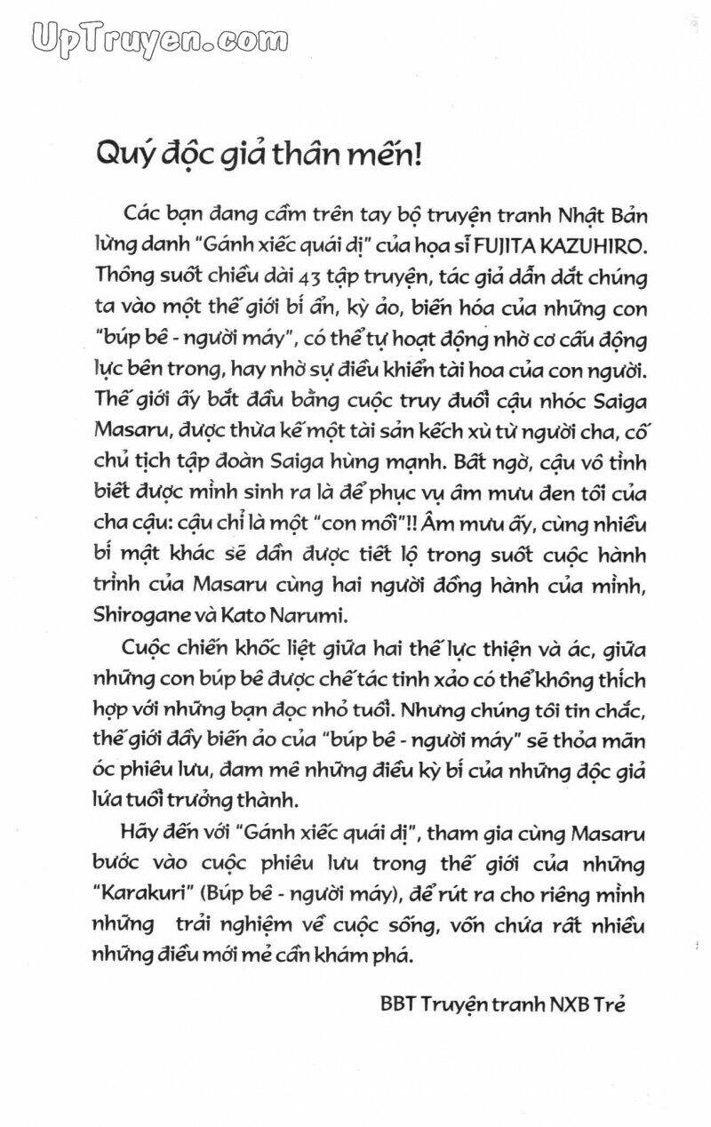 Karakuri Circus – Gánh Xiếc Quái Dị Chapter 16 - Trang 2