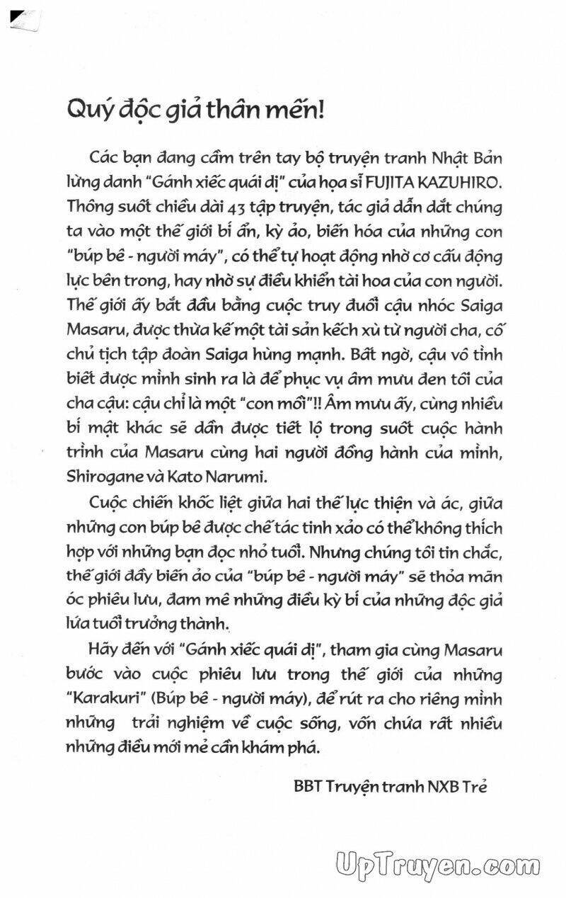 Karakuri Circus – Gánh Xiếc Quái Dị Chapter 19 - Trang 2