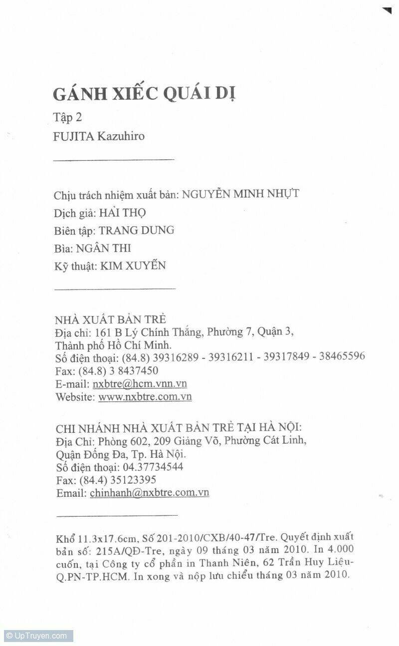 Karakuri Circus – Gánh Xiếc Quái Dị Chapter 2 - Trang 2