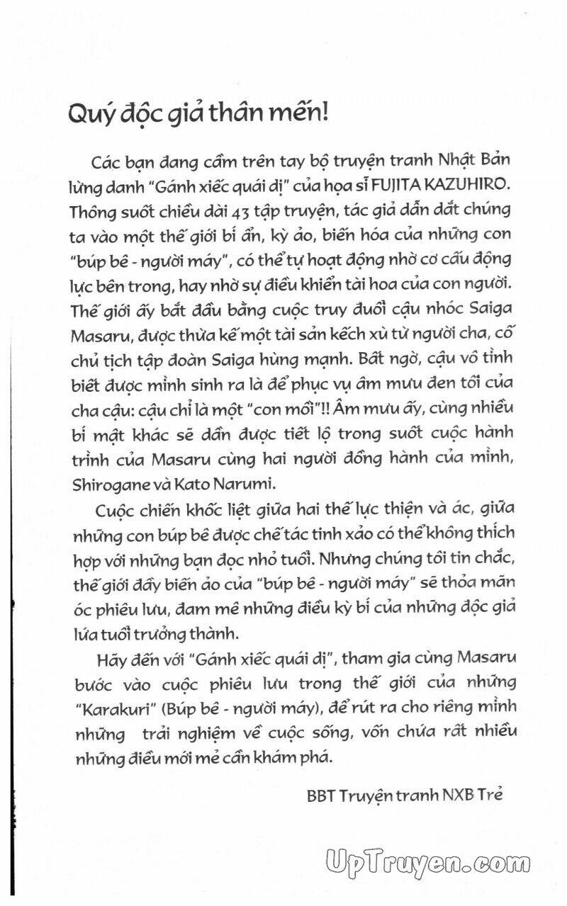 Karakuri Circus – Gánh Xiếc Quái Dị Chapter 27 - Trang 2