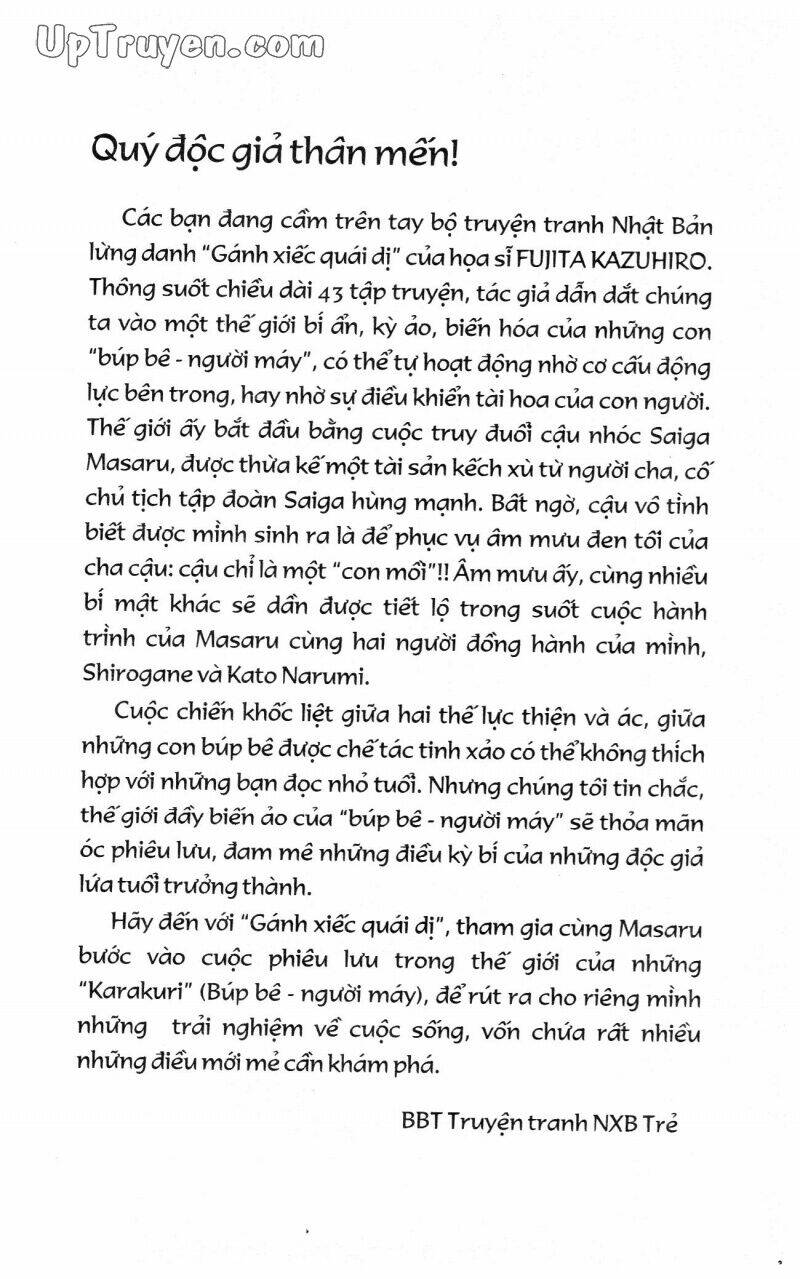 Karakuri Circus – Gánh Xiếc Quái Dị Chapter 28 - Trang 2