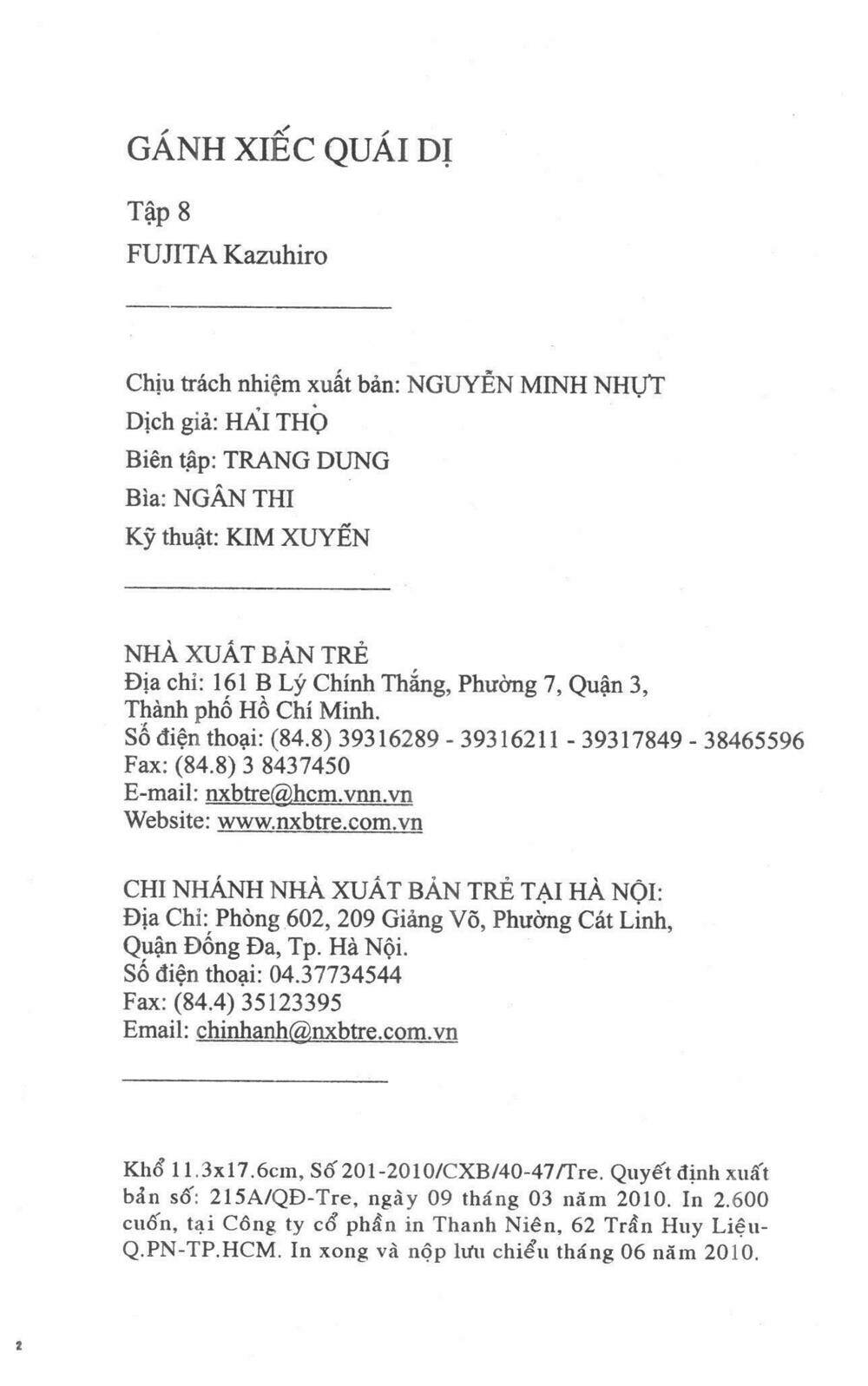 Karakuri Circus – Gánh Xiếc Quái Dị Chapter 8 - Trang 2