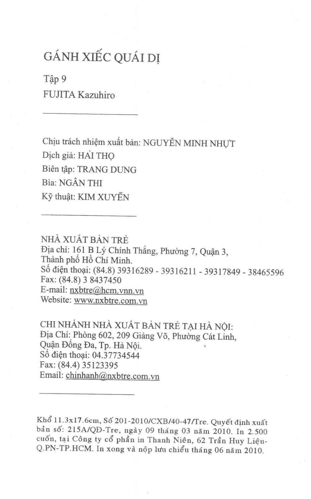 Karakuri Circus – Gánh Xiếc Quái Dị Chapter 9 - Trang 2