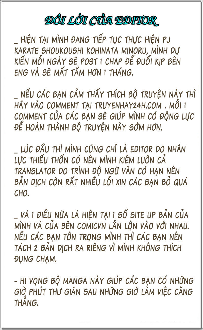 Karate Shoukoushi Kohinata Minoru Chapter 101 - Trang 2