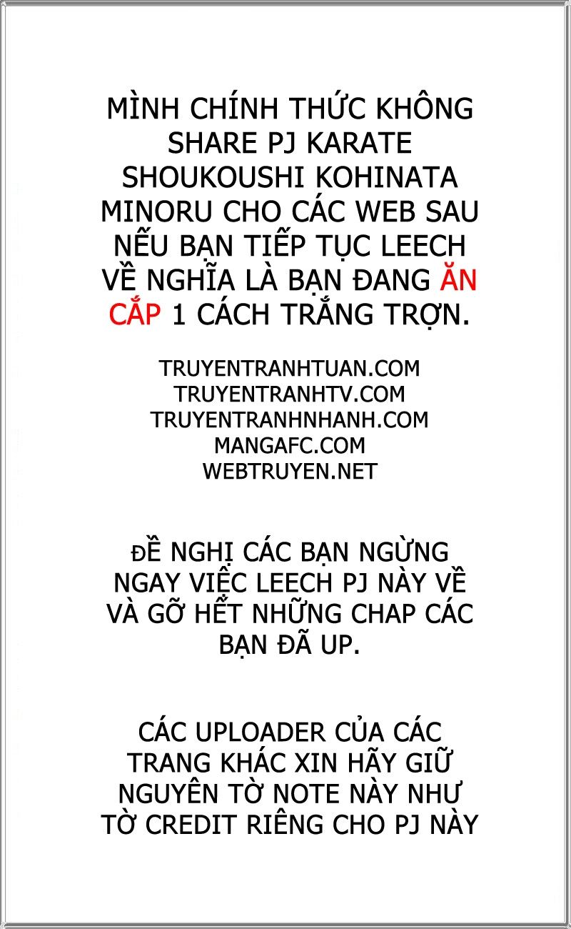 Karate Shoukoushi Kohinata Minoru Chapter 113 - Trang 2