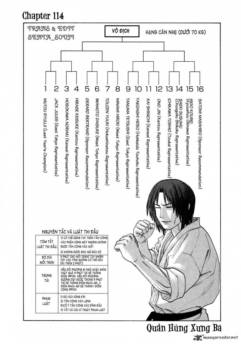 Karate Shoukoushi Kohinata Minoru Chapter 114 - Trang 2