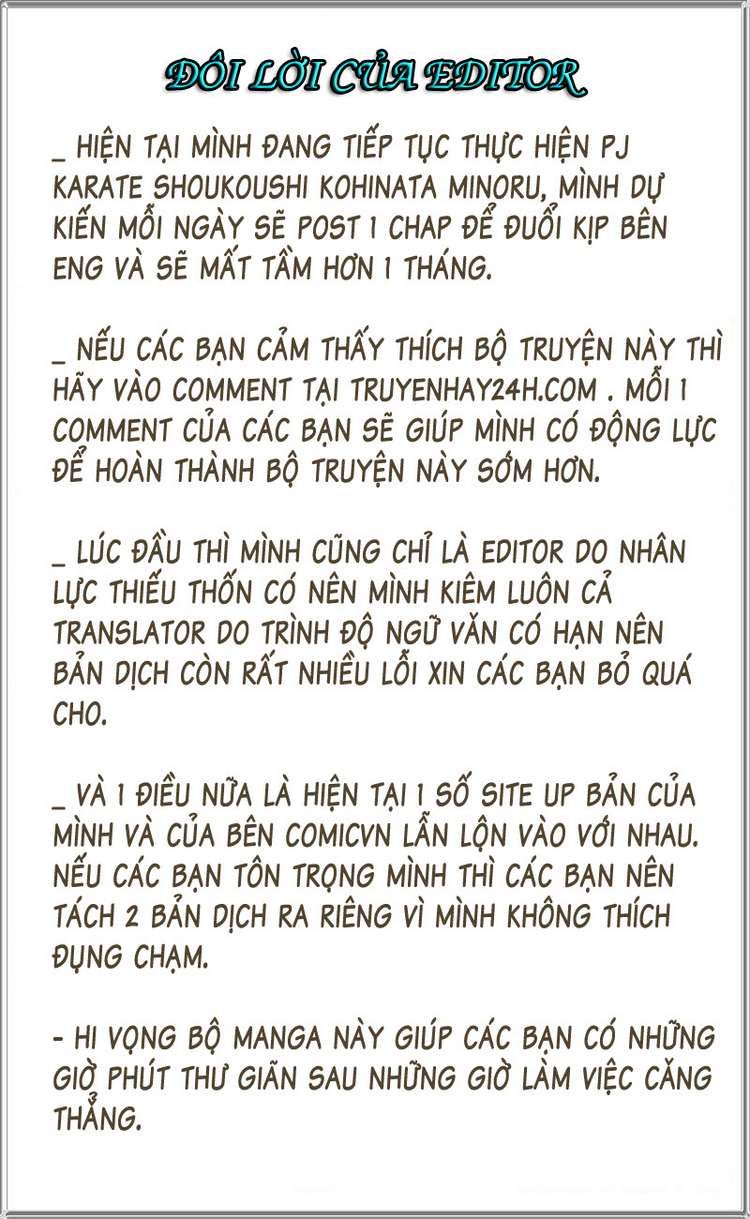Karate Shoukoushi Kohinata Minoru Chapter 116 - Trang 2