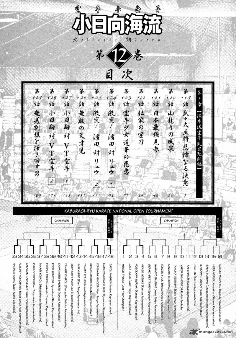 Karate Shoukoushi Kohinata Minoru Chapter 119 - Trang 2