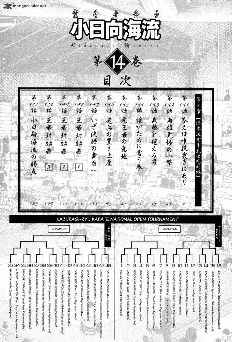 Karate Shoukoushi Kohinata Minoru Chapter 141 - Trang 2