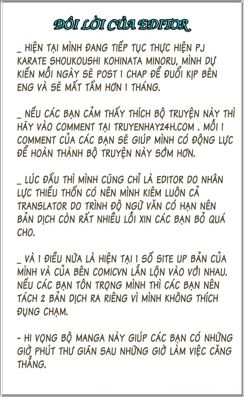 Karate Shoukoushi Kohinata Minoru Chapter 143 - Trang 2