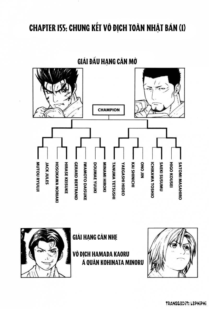 Karate Shoukoushi Kohinata Minoru Chapter 155 - Trang 2