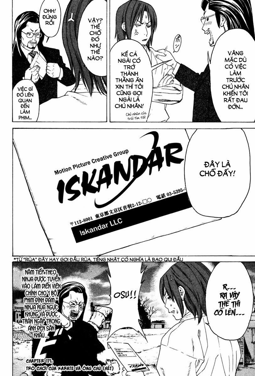 Karate Shoukoushi Kohinata Minoru Chapter 171 - Trang 2