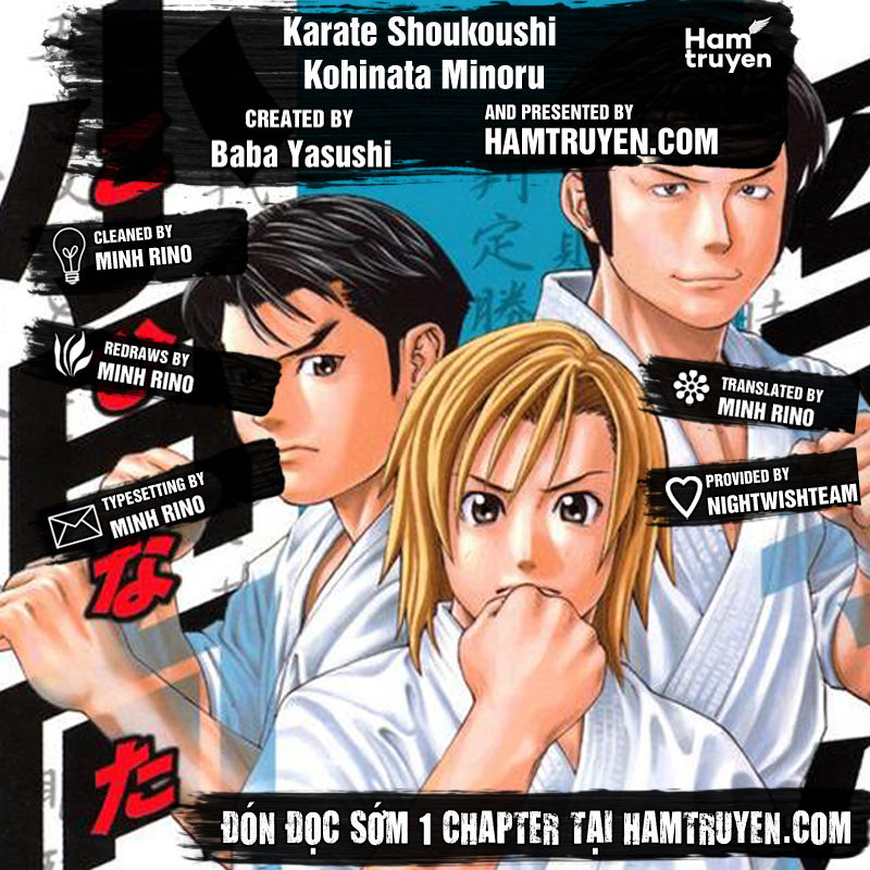 Karate Shoukoushi Kohinata Minoru Chapter 173 - Trang 2