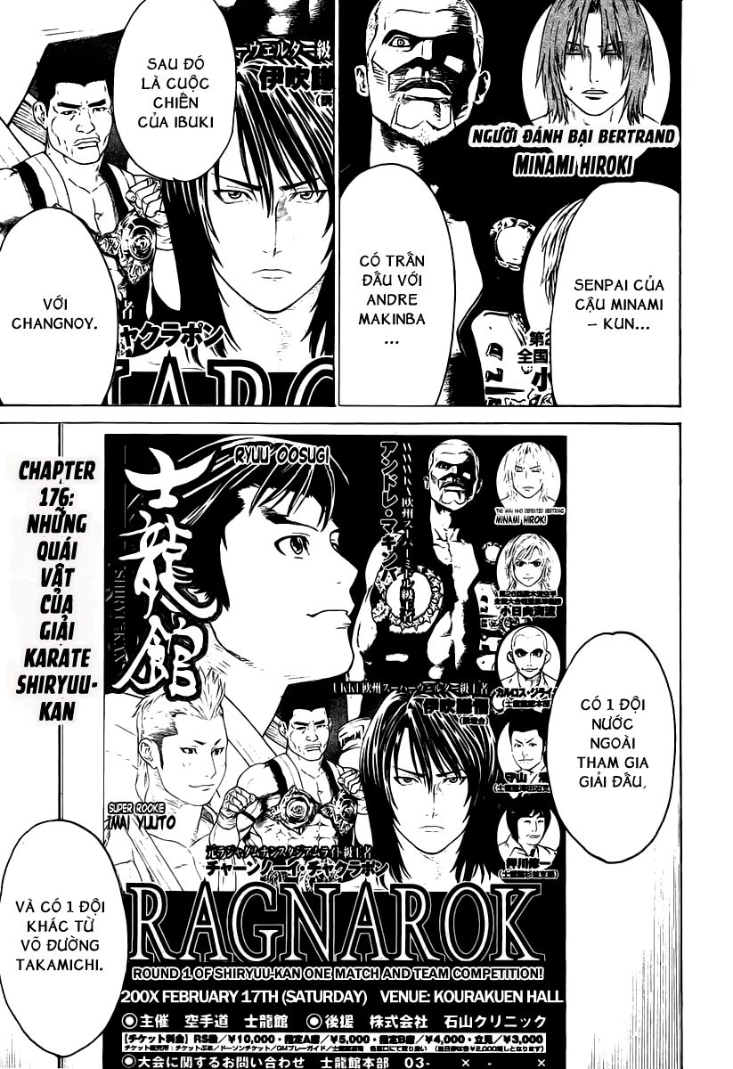 Karate Shoukoushi Kohinata Minoru Chapter 176 - Trang 2