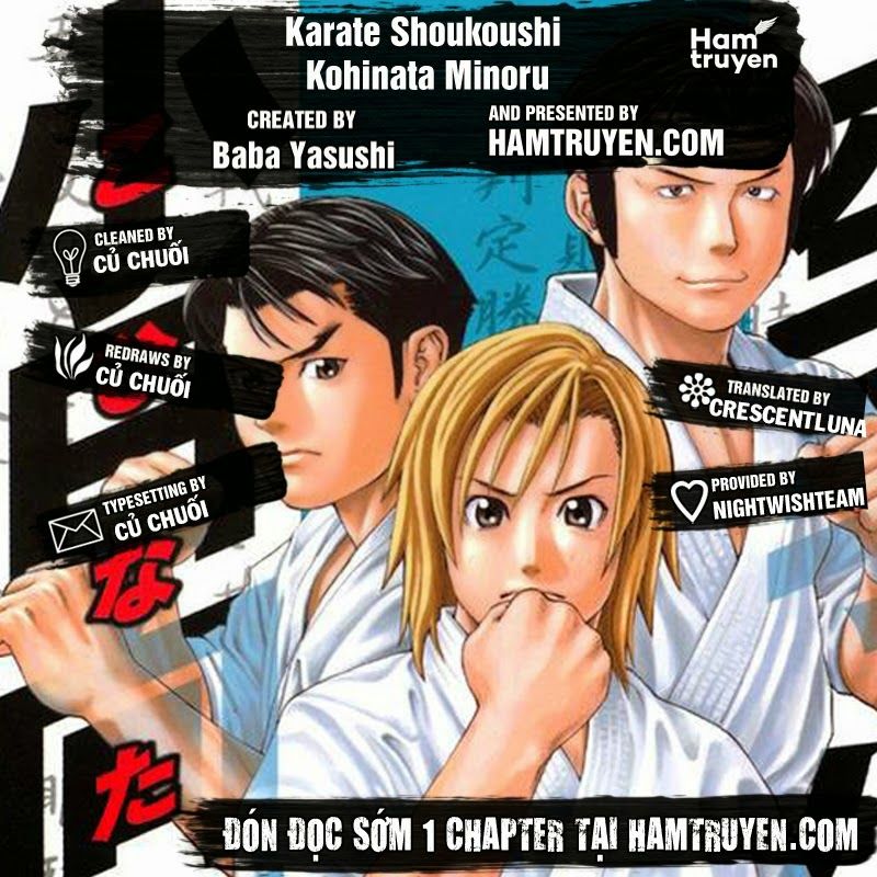 Karate Shoukoushi Kohinata Minoru Chapter 182 - Trang 2