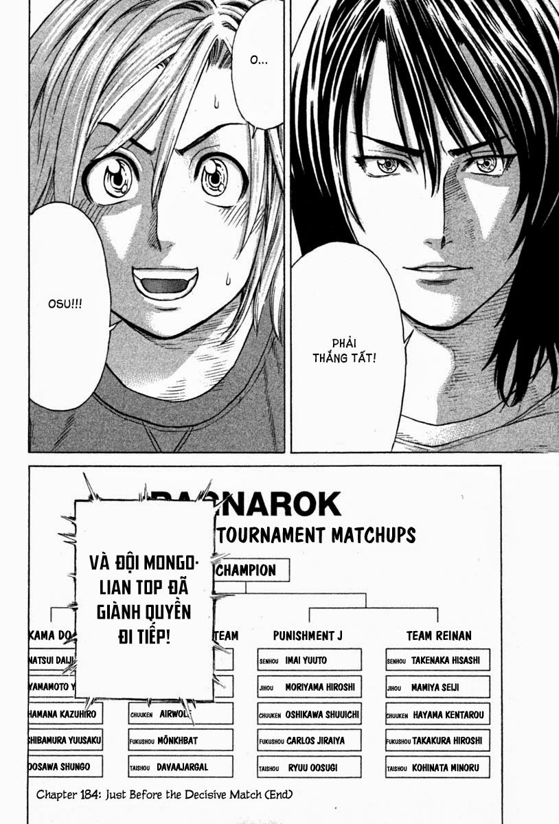 Karate Shoukoushi Kohinata Minoru Chapter 184 - Trang 2